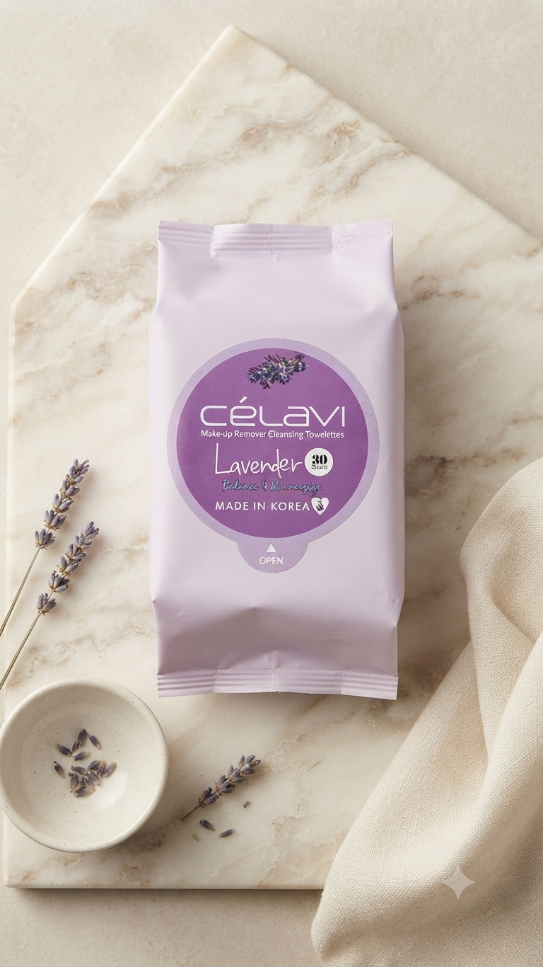 Toallitas Desmaquillantes CéLavi – Cuidado Facial Nutritivo