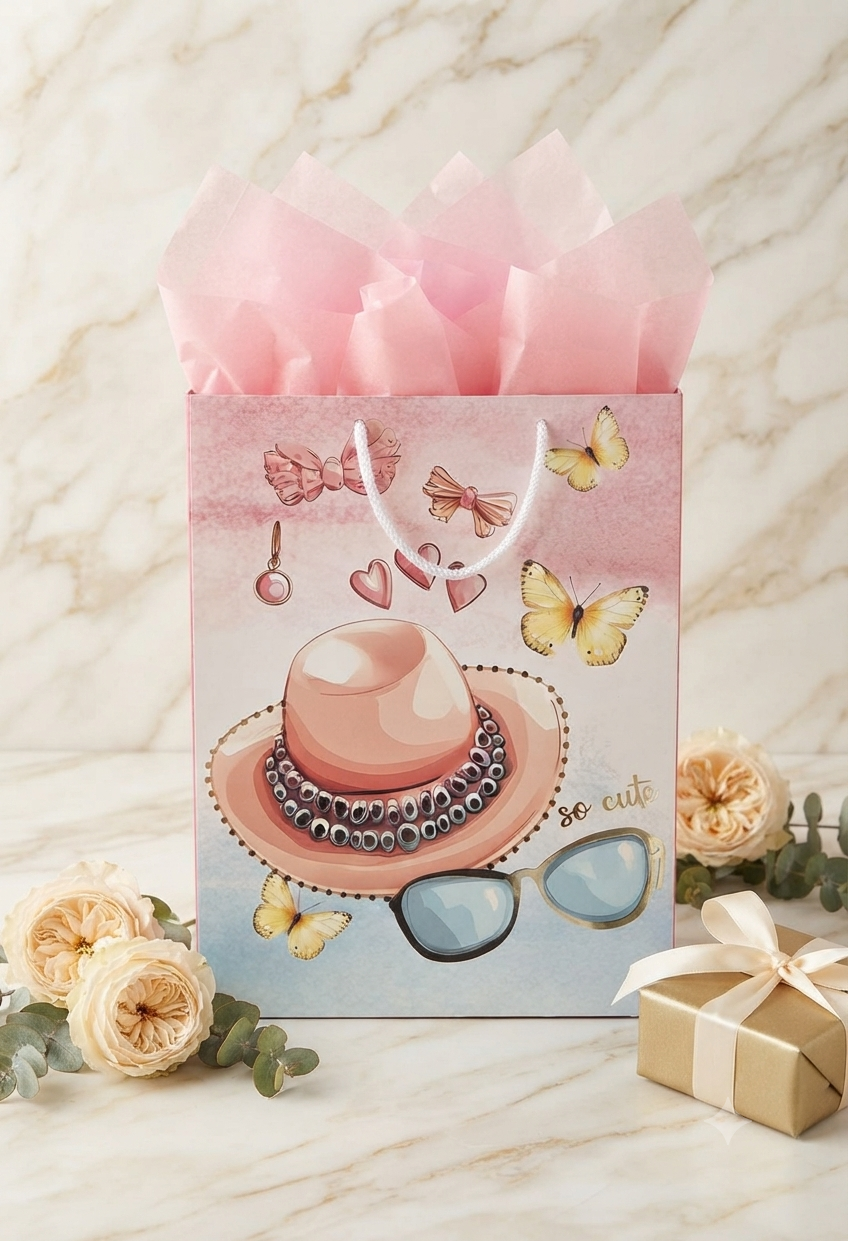 Bolsa de Regalo Grande Granmark Dipak Diseños Surtidos Estilo Elegante y Festivo
