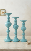 Candelabro Decorativo de Cerámica Estilo Clásico