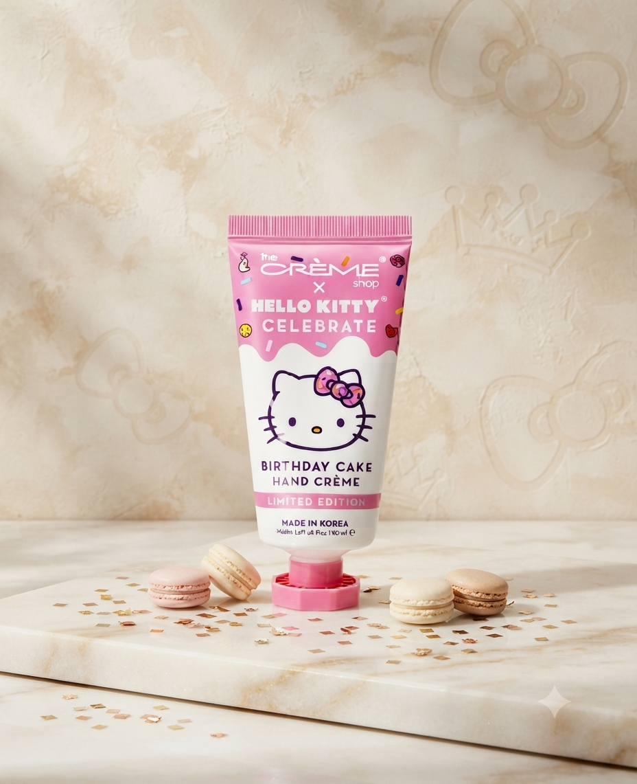 Crema de Manos Hello Kitty Celebrate Birthday Cake