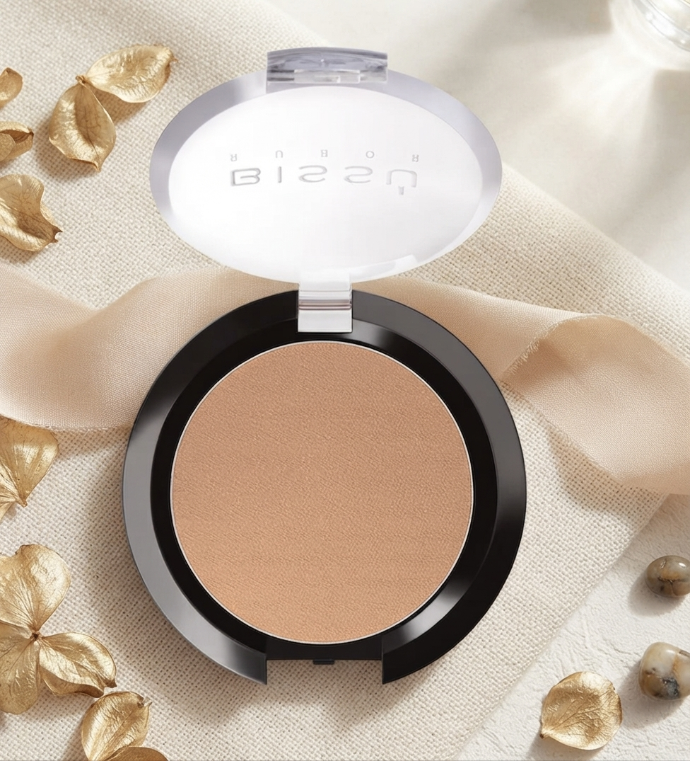 Rubor Compacto Bissú (4 g) – Tono Mate / Satinado