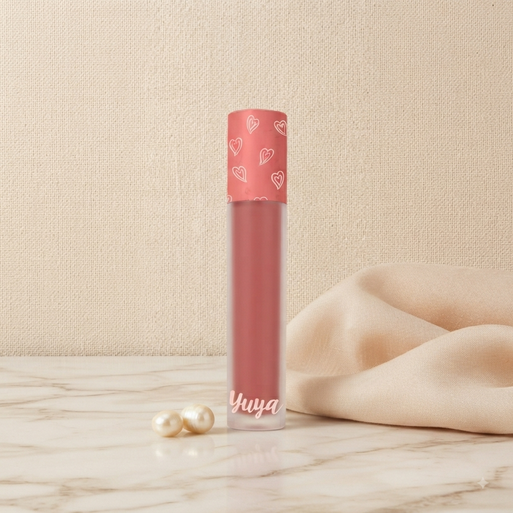 Tinta Multiusos Mate Yuya: Labios y Mejillas de Larga Duración