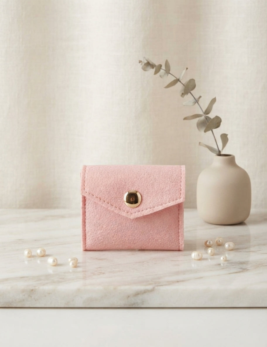 Mini Estuche Organizador de Joyería Tipo Sobre
