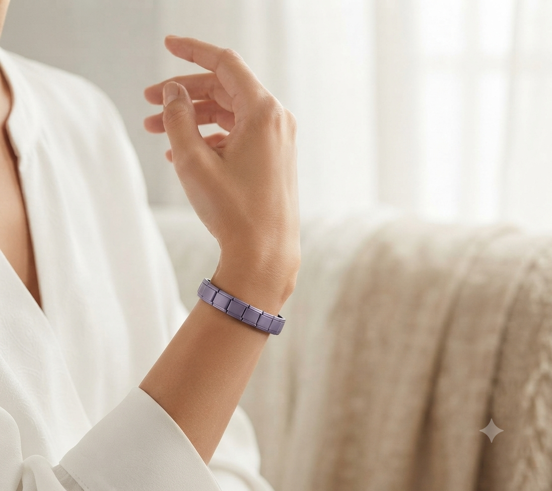 Pulsera Italiana Modular de Acero y Eslabones Intercambiables
