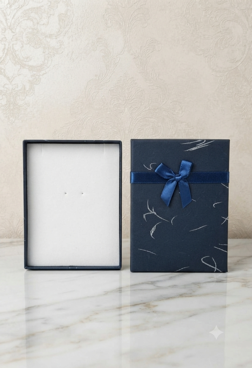 Caja de Regalo Elegante con Lazo - Estuche Decorativo Multiusos