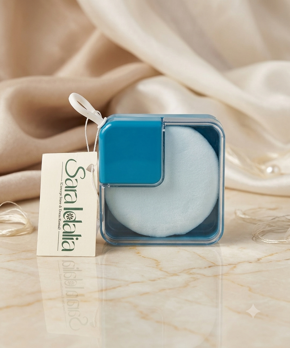Esponja de Maquillaje de Precisión – Con Estuche de Viaje