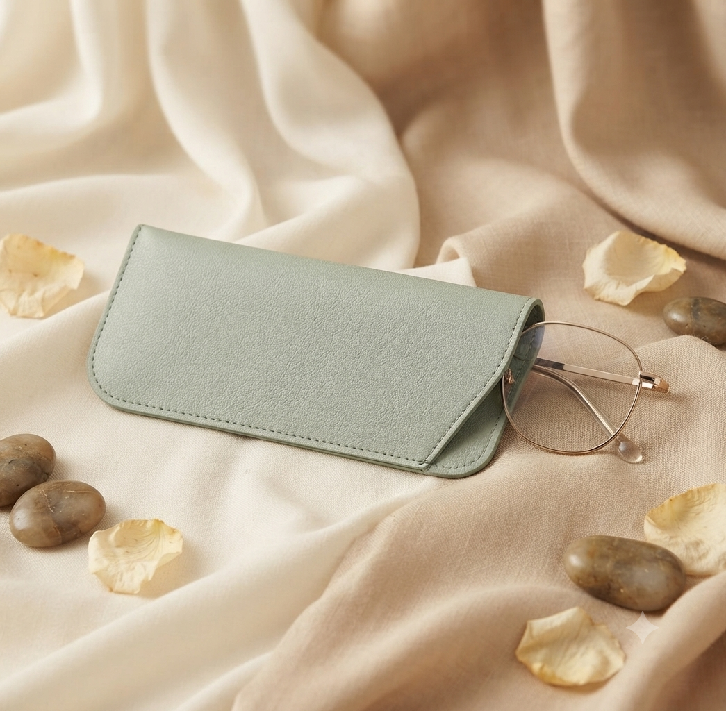 Estuche Plegable de Lujo para Lentes – Diseño Minimalista y Protección Premium
