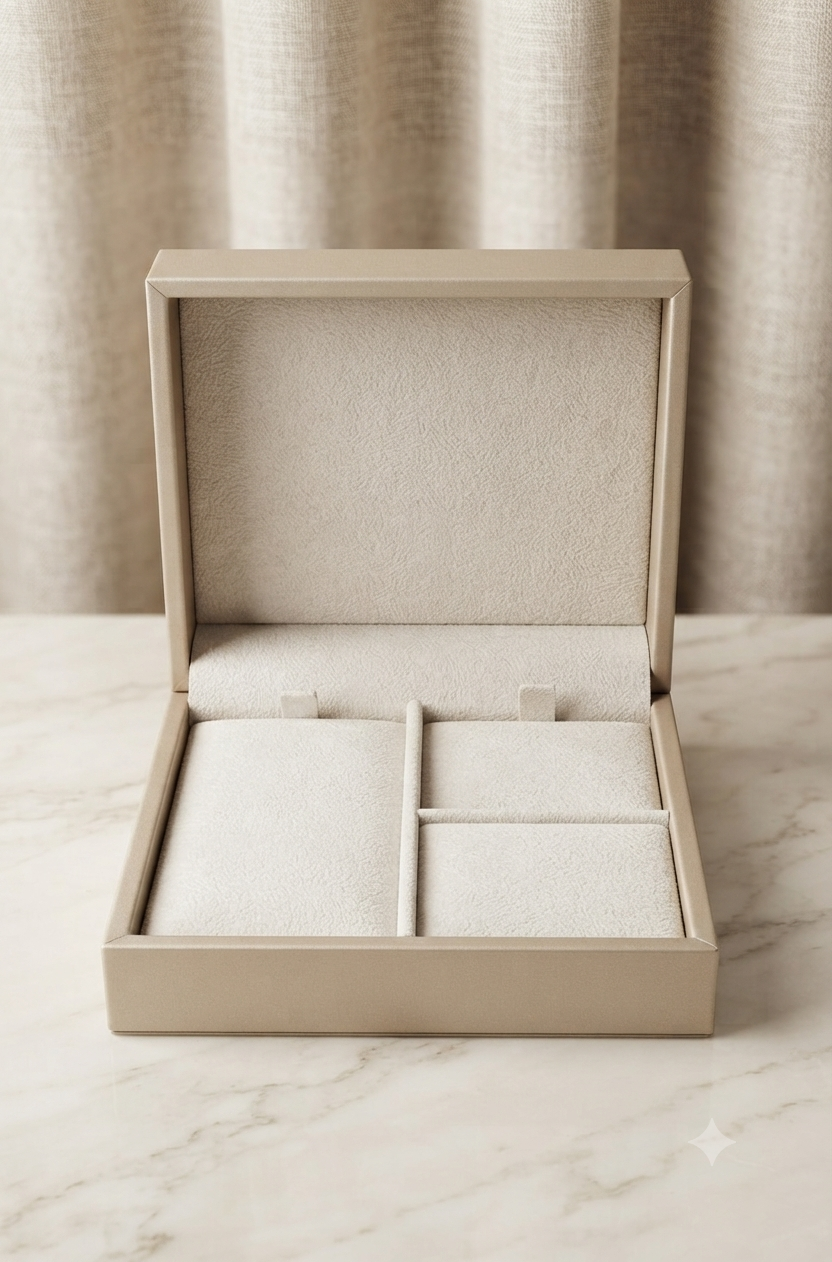 Estuche de Joyería Elegante – Edición Compacta para Accesorios Especiales