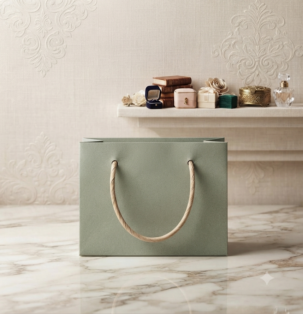 Bolsa de Regalo Kraft Elegante para Detalle