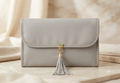 Cartera Organizadora de Joyas de Viaje Premium – Estilo Elegante en Gris