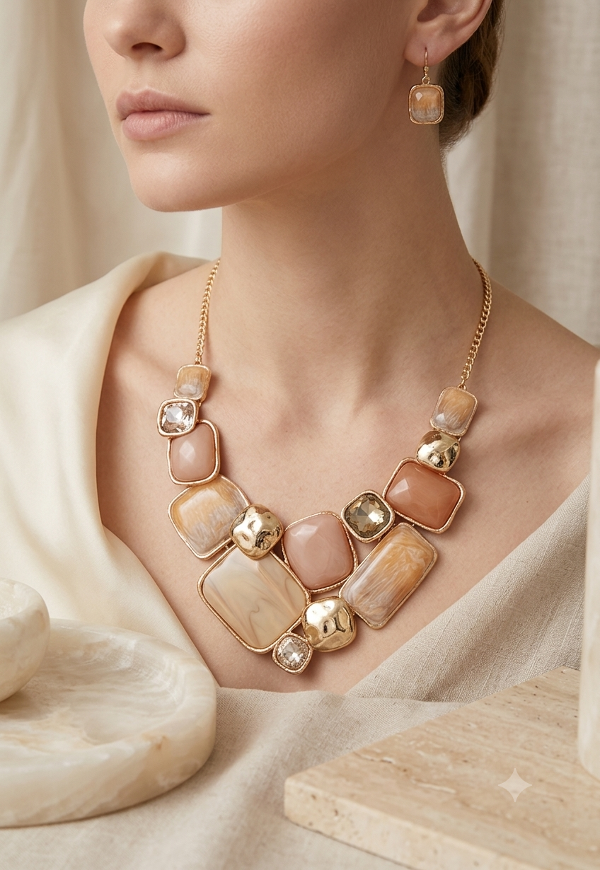 Colección Aura: Conjuntos de Joyería con Acabado Premium