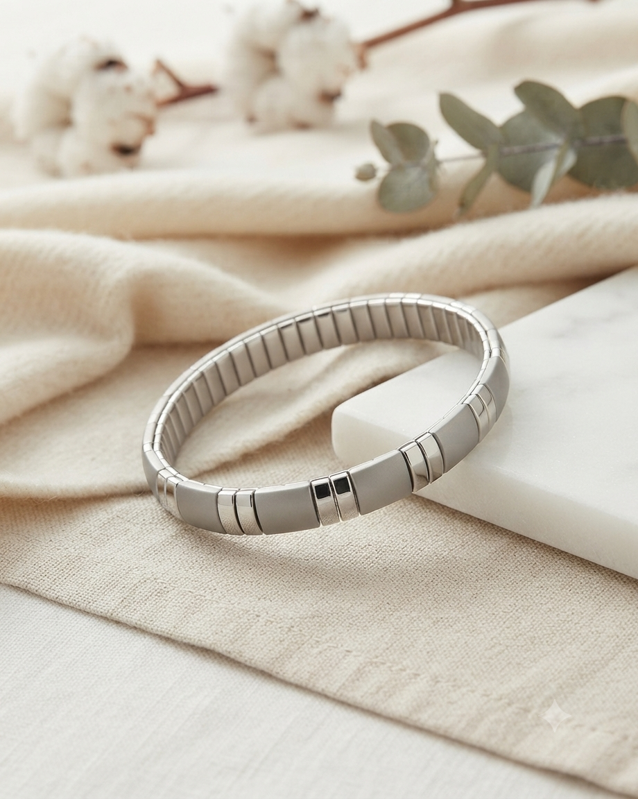 Pulsera Estilo Italiana Modular con Eslabones Neutros