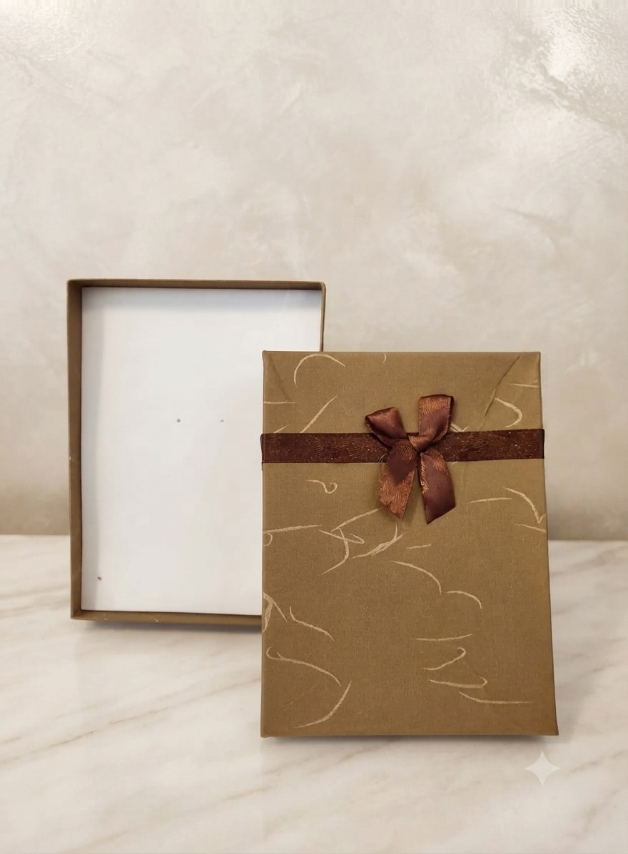 Caja de Regalo Elegante con Lazo - Estuche Decorativo Multiusos