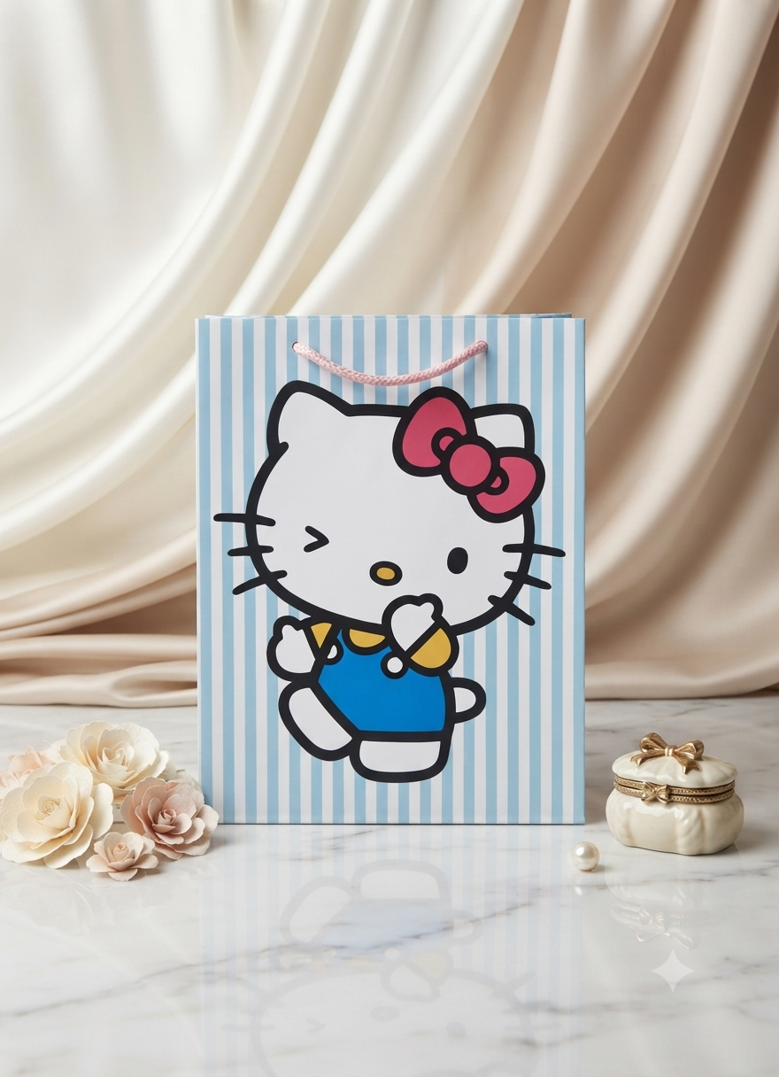 Bolsas de Regalo Hello Kitty GranMark – Edición Infantil Elegante