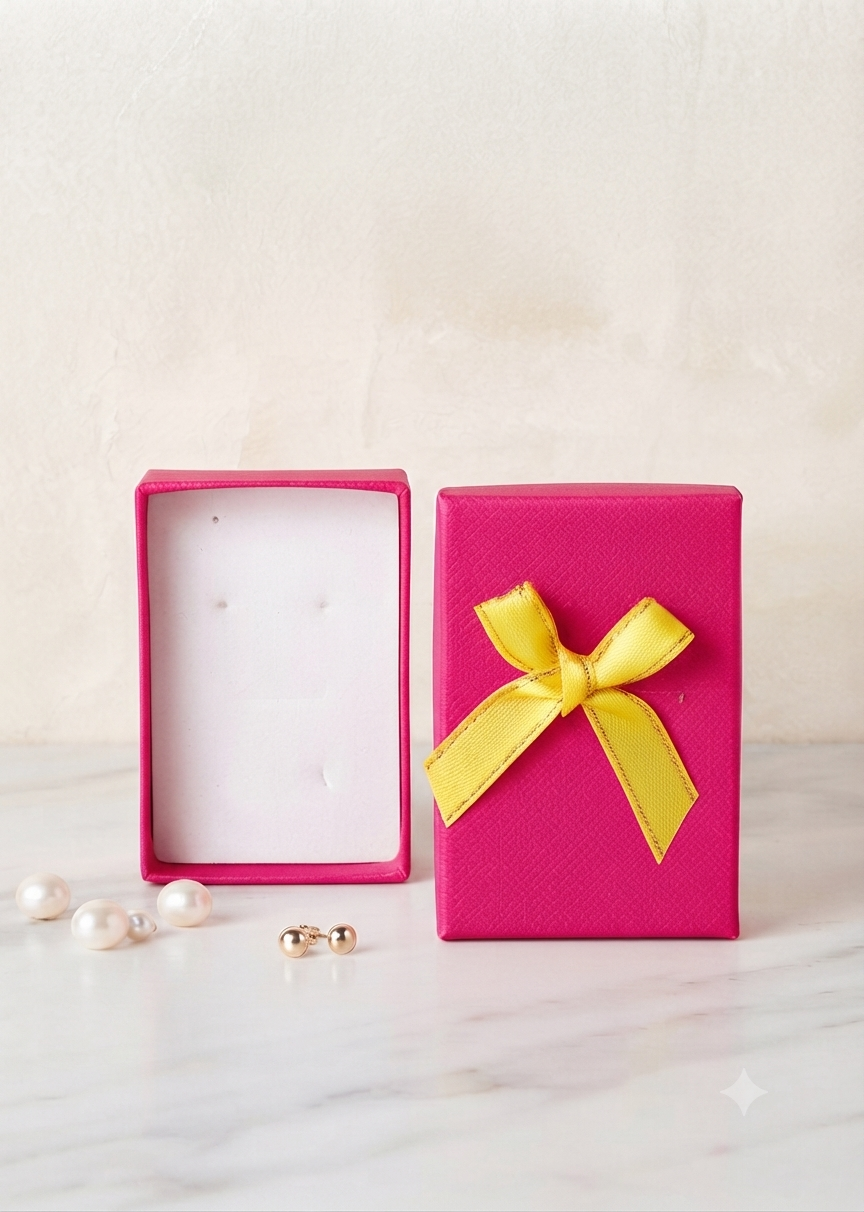 Caja de Regalo Elegante para Joyería – Estilo Minimalista y Profesional