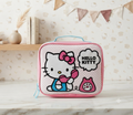 Lonchera / Organizador Estilo Kawaii de Hello Kitty con Diseño Retro