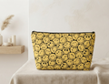 Cosmetiquera / Organizador "Happy Vibes" – Estampado Smiley