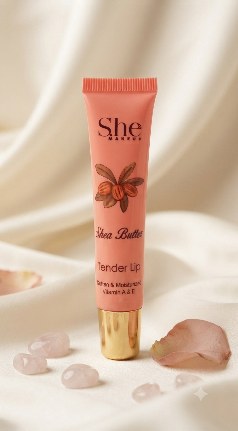 Colección "Tender Lip" de S.H.E. Makeup – Brillo Hidratante Reparador