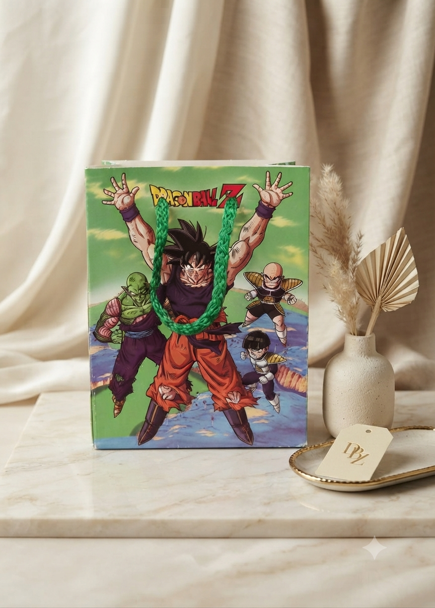 Bolsa de Regalo Granmark con Diseño de Dragon Ball Z