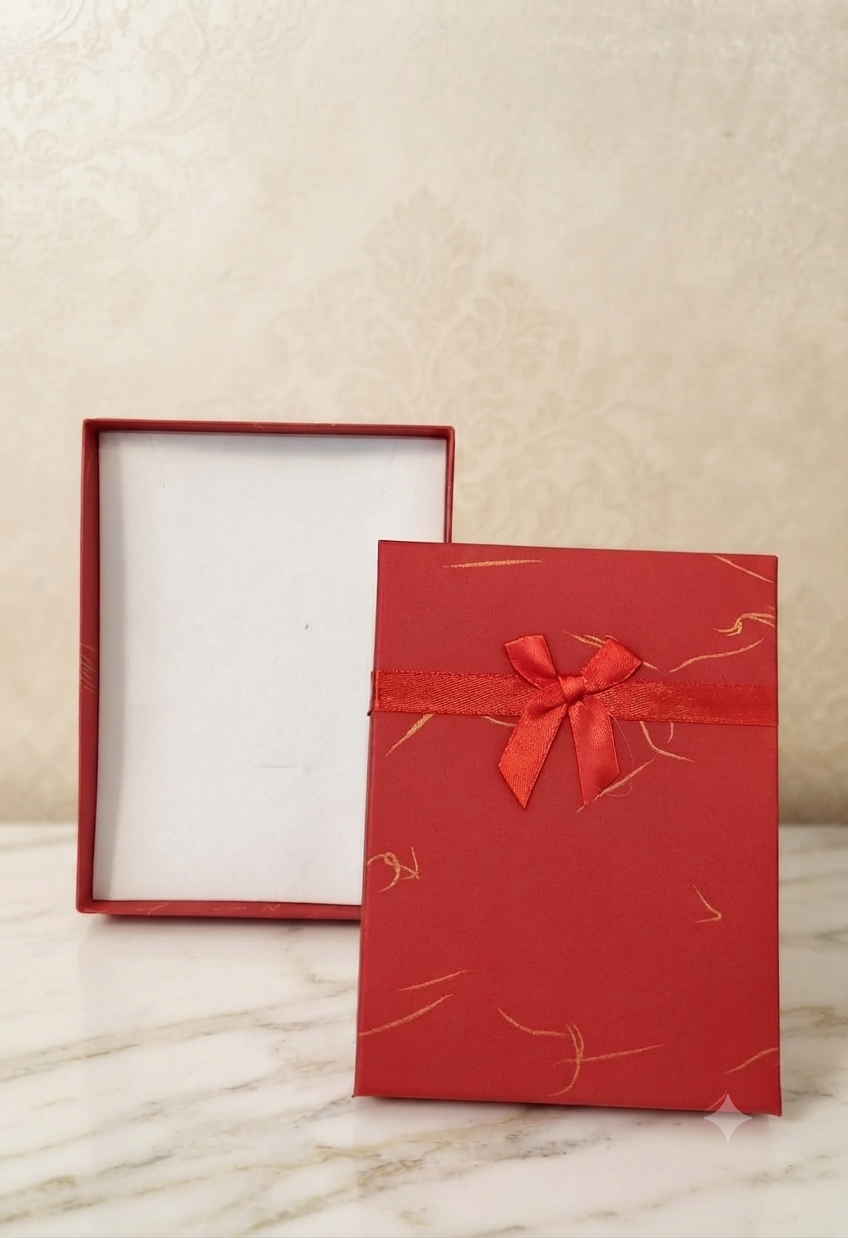 Caja de Regalo Elegante con Lazo - Estuche Decorativo Multiusos