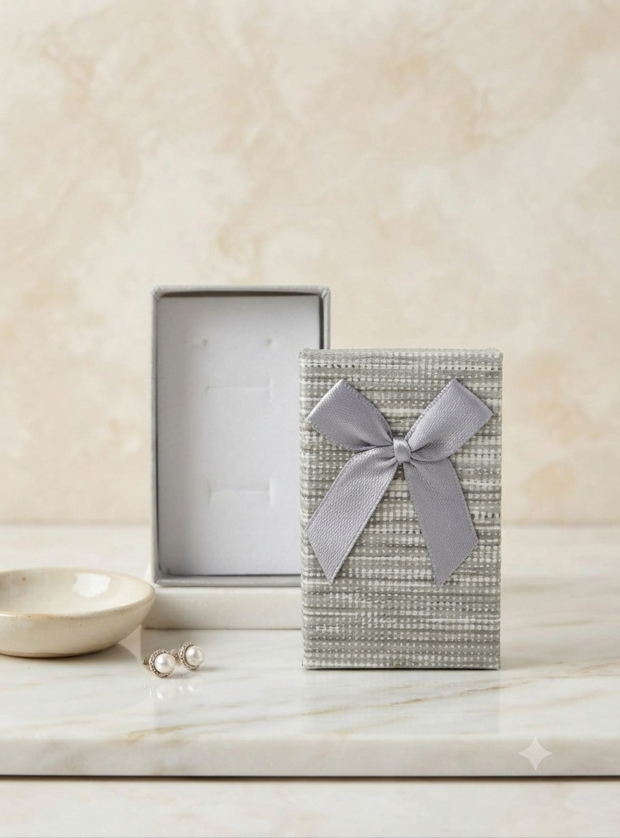 Caja de Regalo Elegante para Joyería – Estilo Minimalista y Profesional