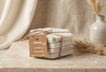 Set de Porta Vasos de Mármol Natural Jodhpuri USA – Diseño Hexagonal Elegante