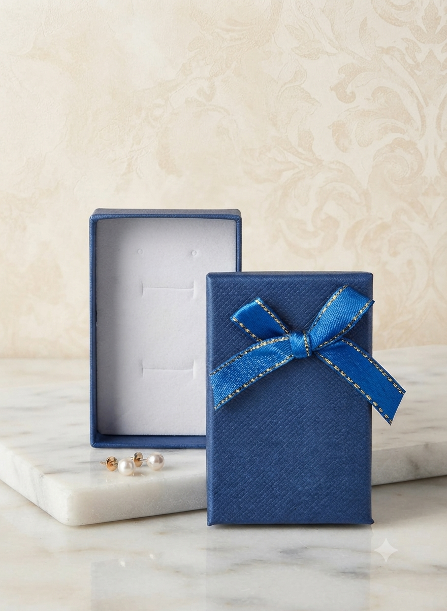 Caja de Regalo Elegante para Joyería – Estilo Minimalista y Profesional