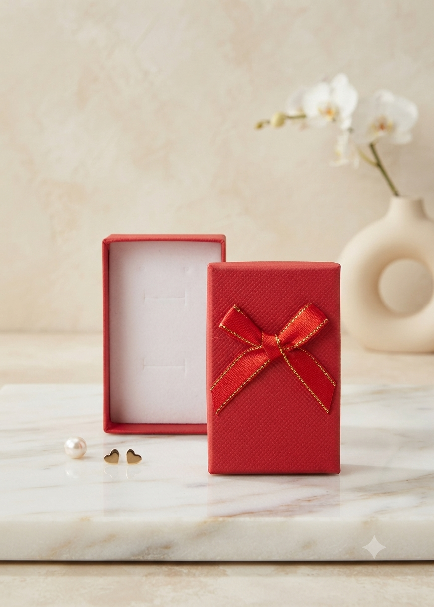 Caja de Regalo Elegante para Joyería – Estilo Minimalista y Profesional