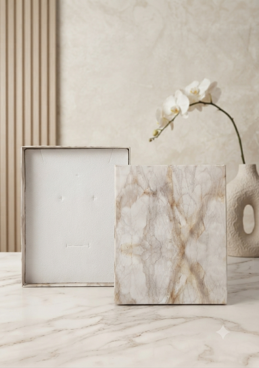 Caja de Regalo Premium con Acabado Texturizado – Estuche Elegante para Joyería y Accesorios