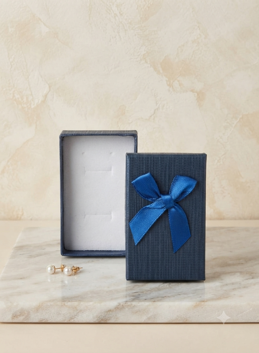 Caja de Regalo Elegante para Joyería – Estilo Minimalista y Profesional
