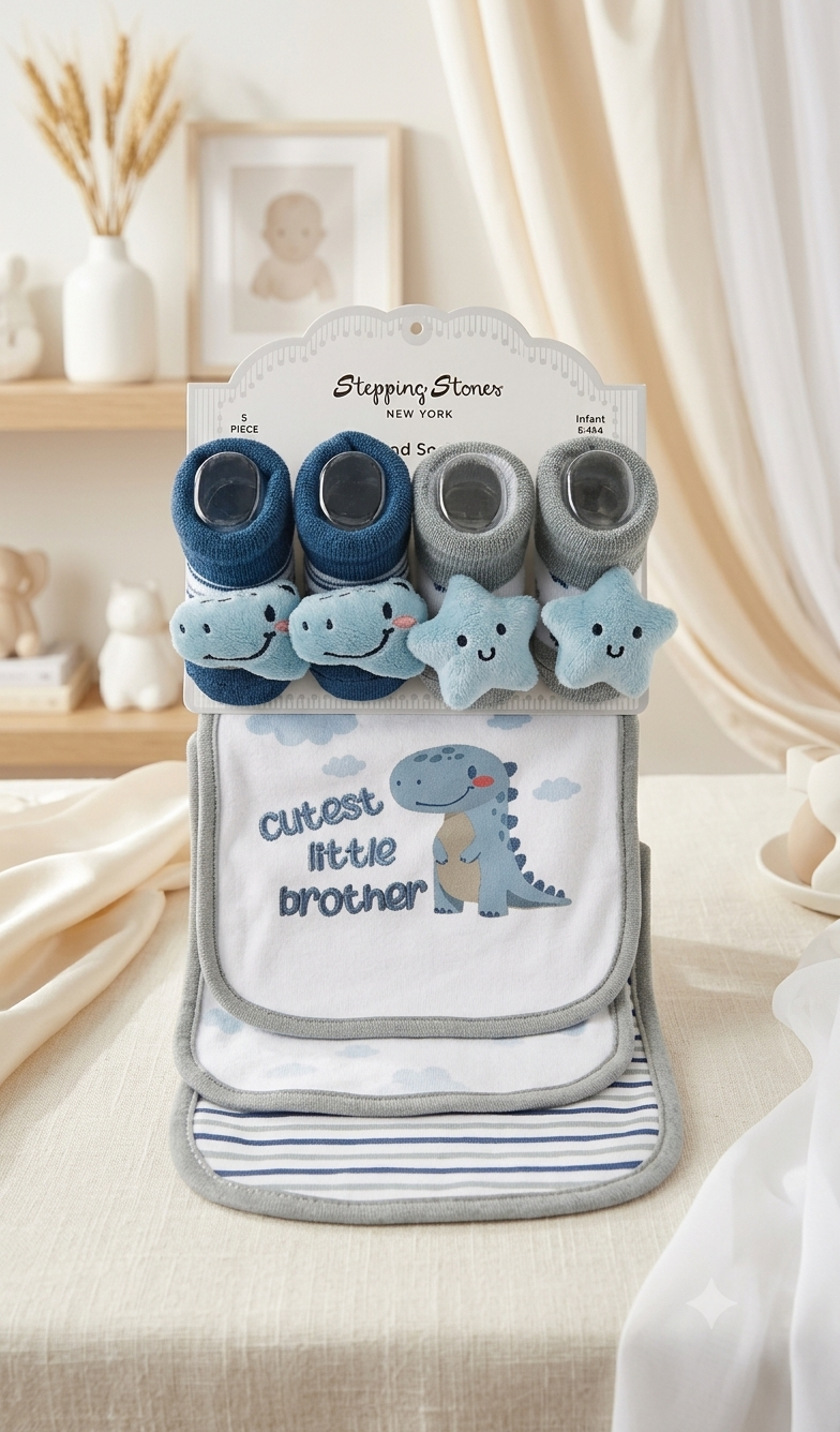 Set de Regalo "Cutest Little Brother" – Stepping Stones