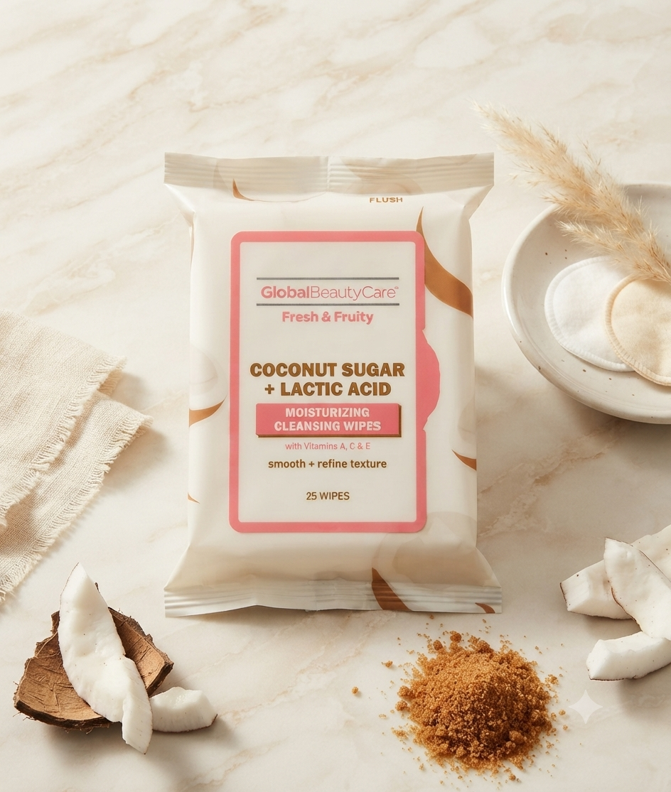 Toallitas Limpiadoras Global Beauty Care – Cuidado Facial con Ingredientes Activos