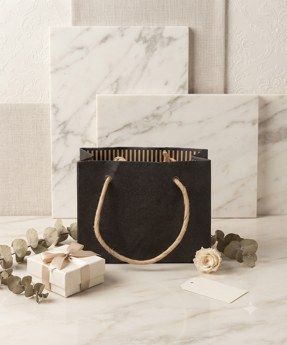 Bolsa de Regalo Kraft Elegante para Detalle