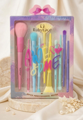 Set de Brochas Profesionales Ruby Face "You Are Awesome" – Kit de 10 Piezas
