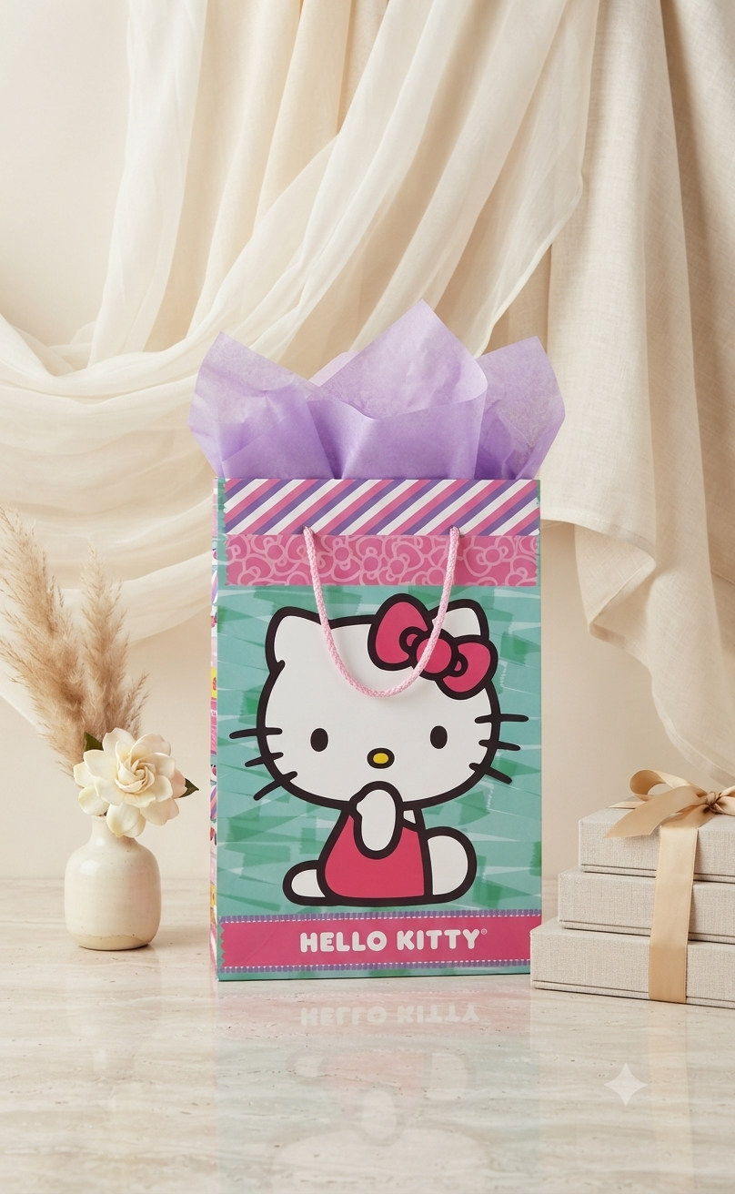 Bolsa de Regalo Mediana Hello Kitty Granmark