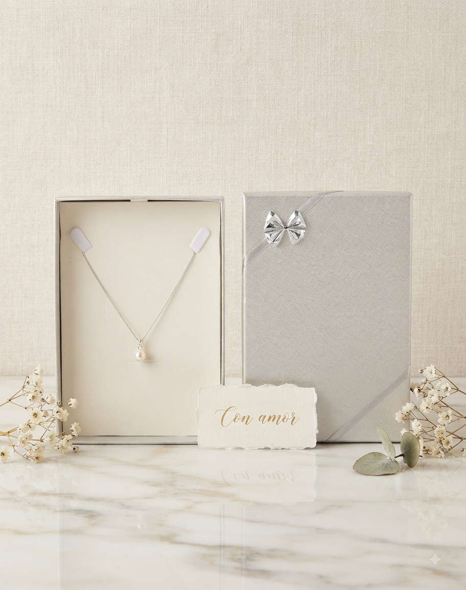 Caja de Regalo Elegante para Joyería y Accesorios