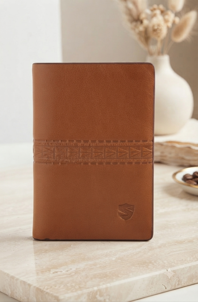 Billetera de Piel Premium Sarcastic con Cierre de Clic – Estilo Minimalista