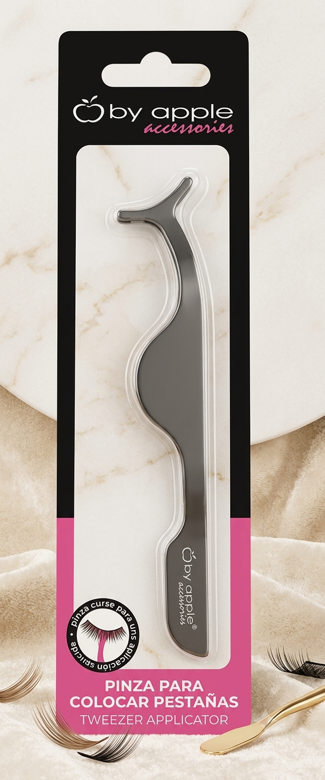 Pinza Aplicadora para Pestañas Postizas – By Apple