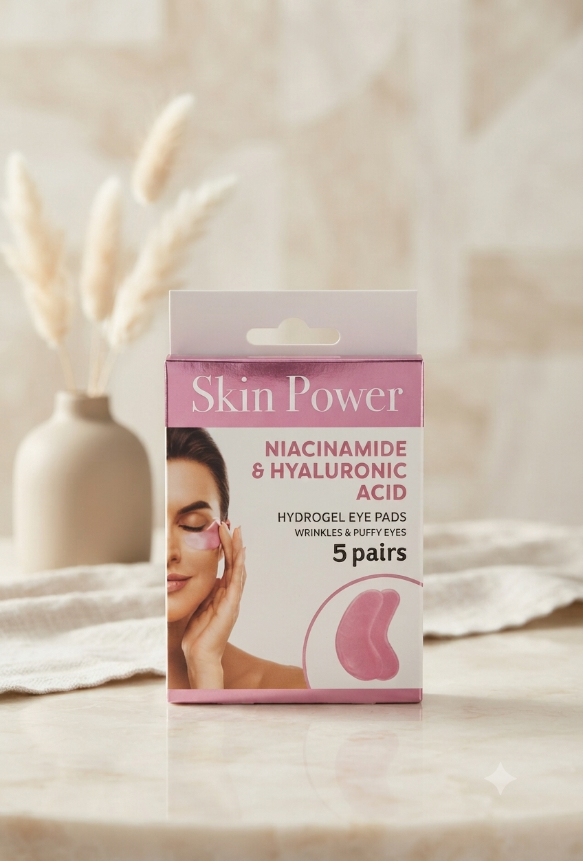 Parches de Hidrogel Skin Power - Niacinamida y Ácido Hialurónico
