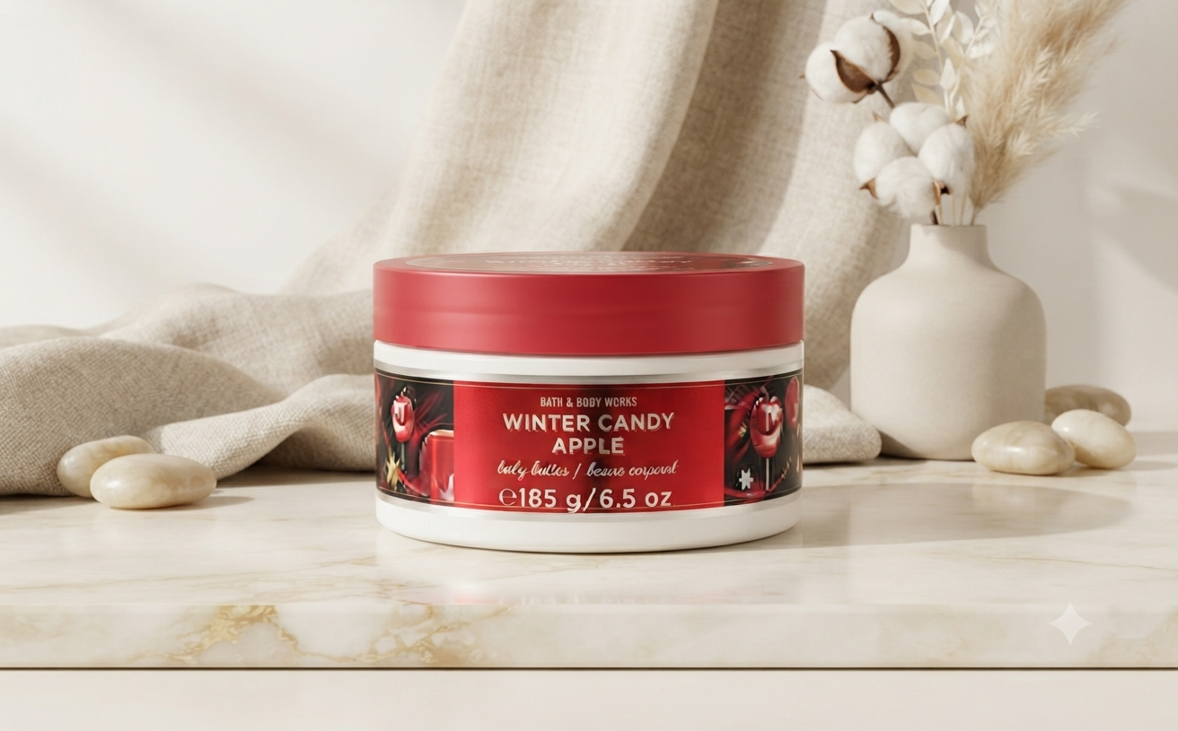 Manteca Corporal (Body Butter) Bath & Body Works - Winter Candy Apple