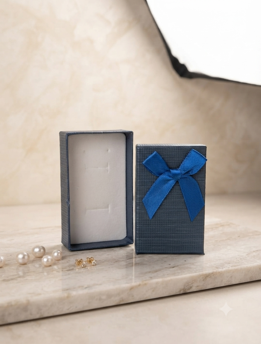 Caja de Regalo Elegante para Joyería – Estilo Minimalista y Profesional