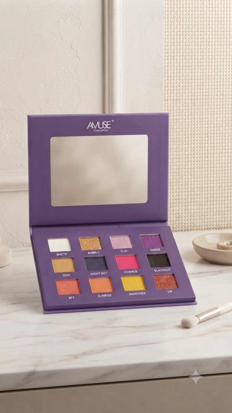Paleta de Sombras de Ojos "The Night Sky" de Amuse Cosmetics