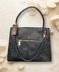 BOLSA GRANDE DE MANO AZUL MARCA LA TERRE