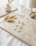 Aretes Largos de Tres Tréboles