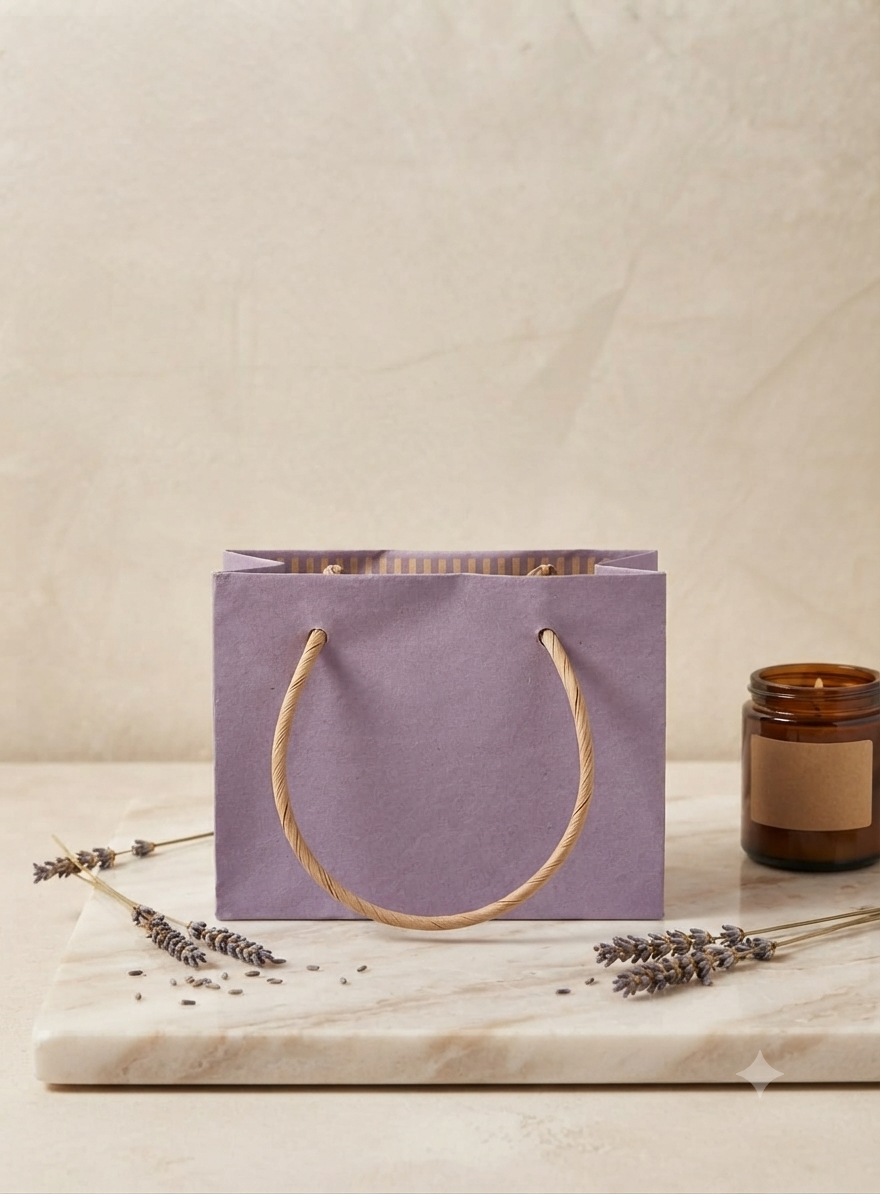 Bolsa de Regalo Kraft Elegante para Detalle