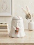 Tarro de Cerámica Decorativo de Fantasma con Bebida de Halloween