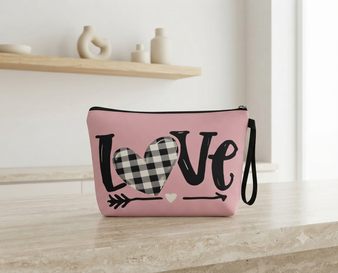 Colección de Cosmetiqueras de Tela "Romantic Moments"