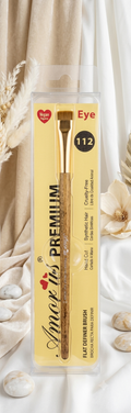 Brocha Plana Definidora para Ojos Premium - Amor us #112