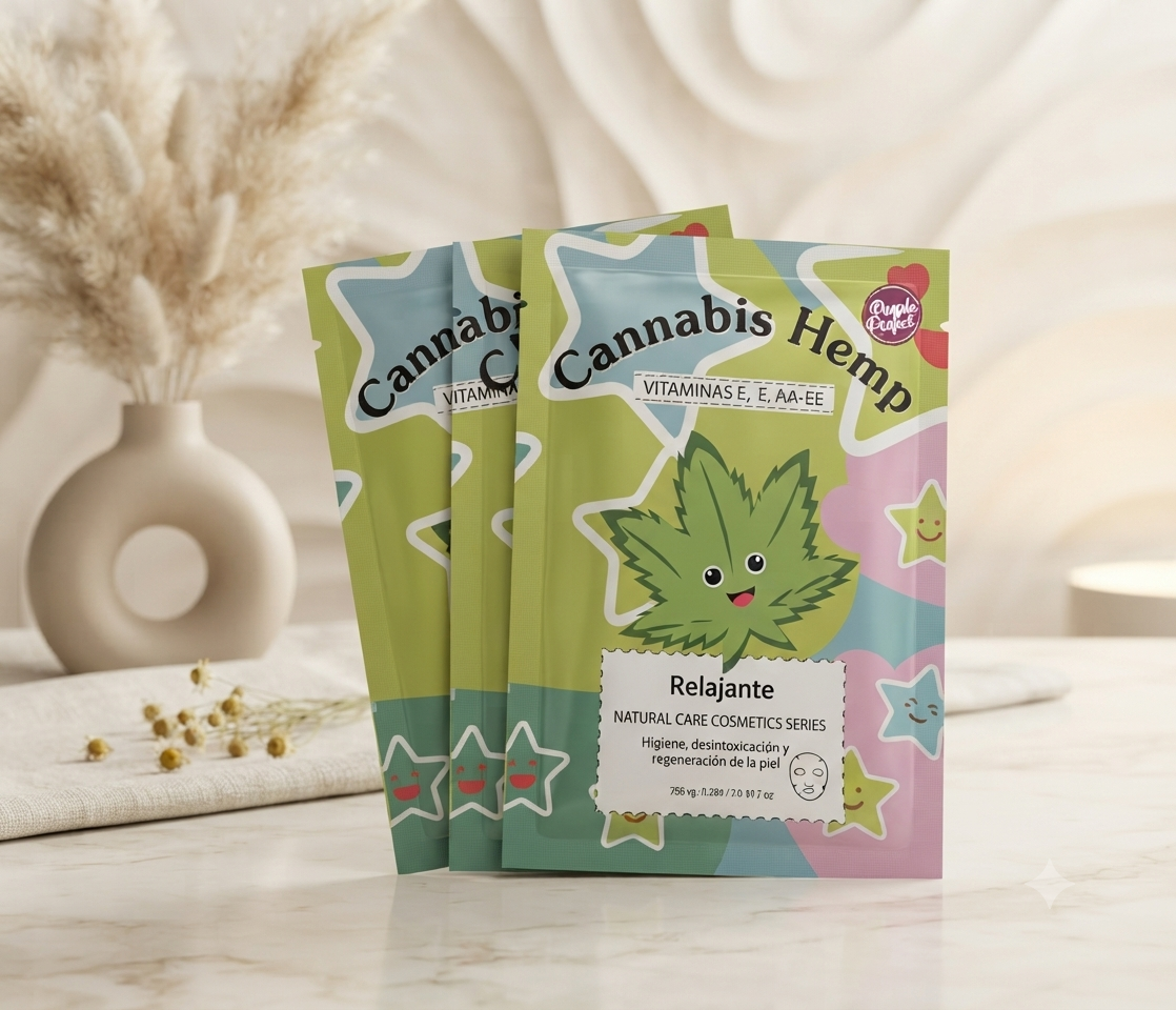 Colección "Natural Care Cosmetics": Mascarillas Faciales Revitalizantes