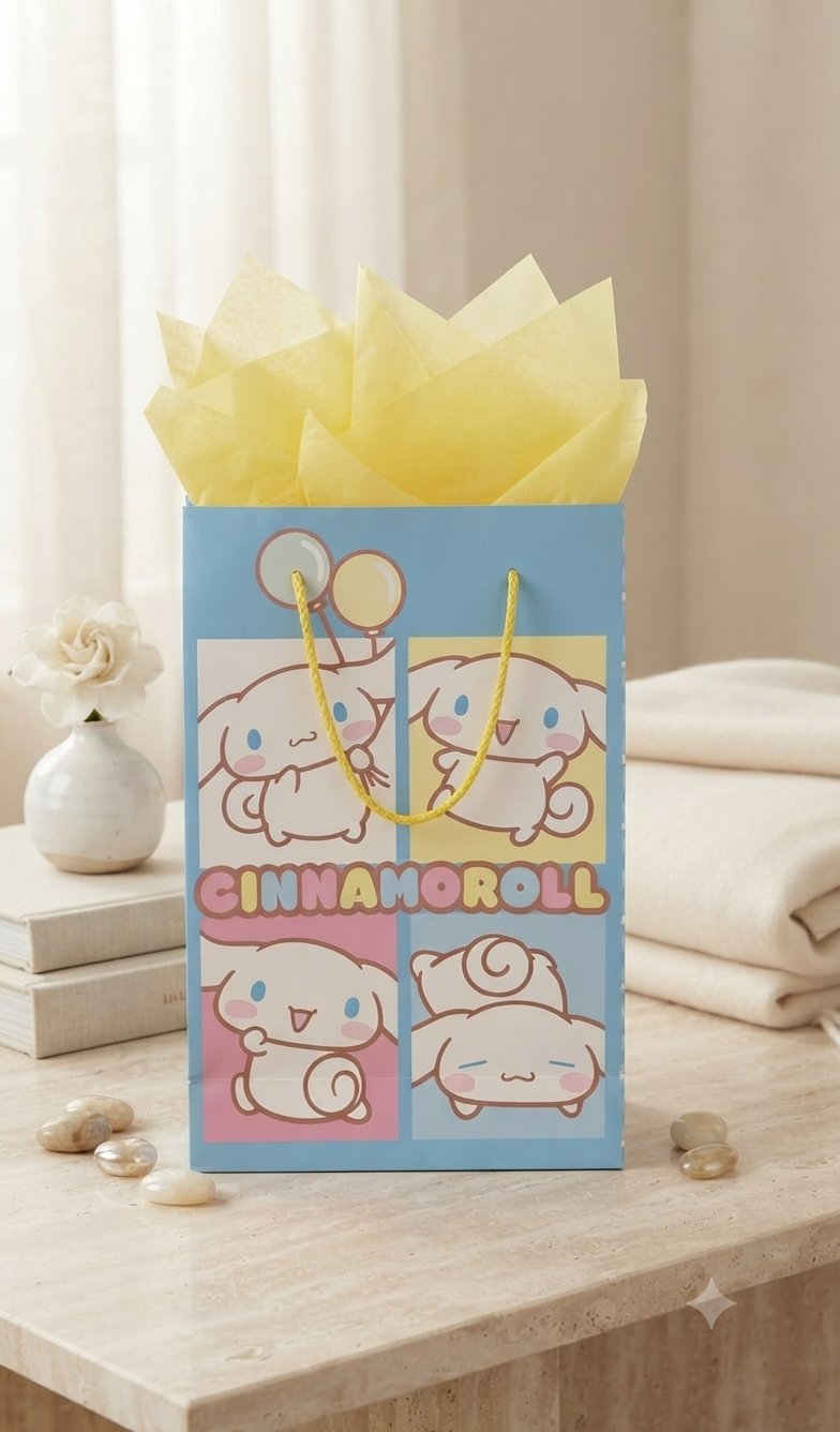 Bolsa de Regalo Granmark con Diseño de Cinnamoroll